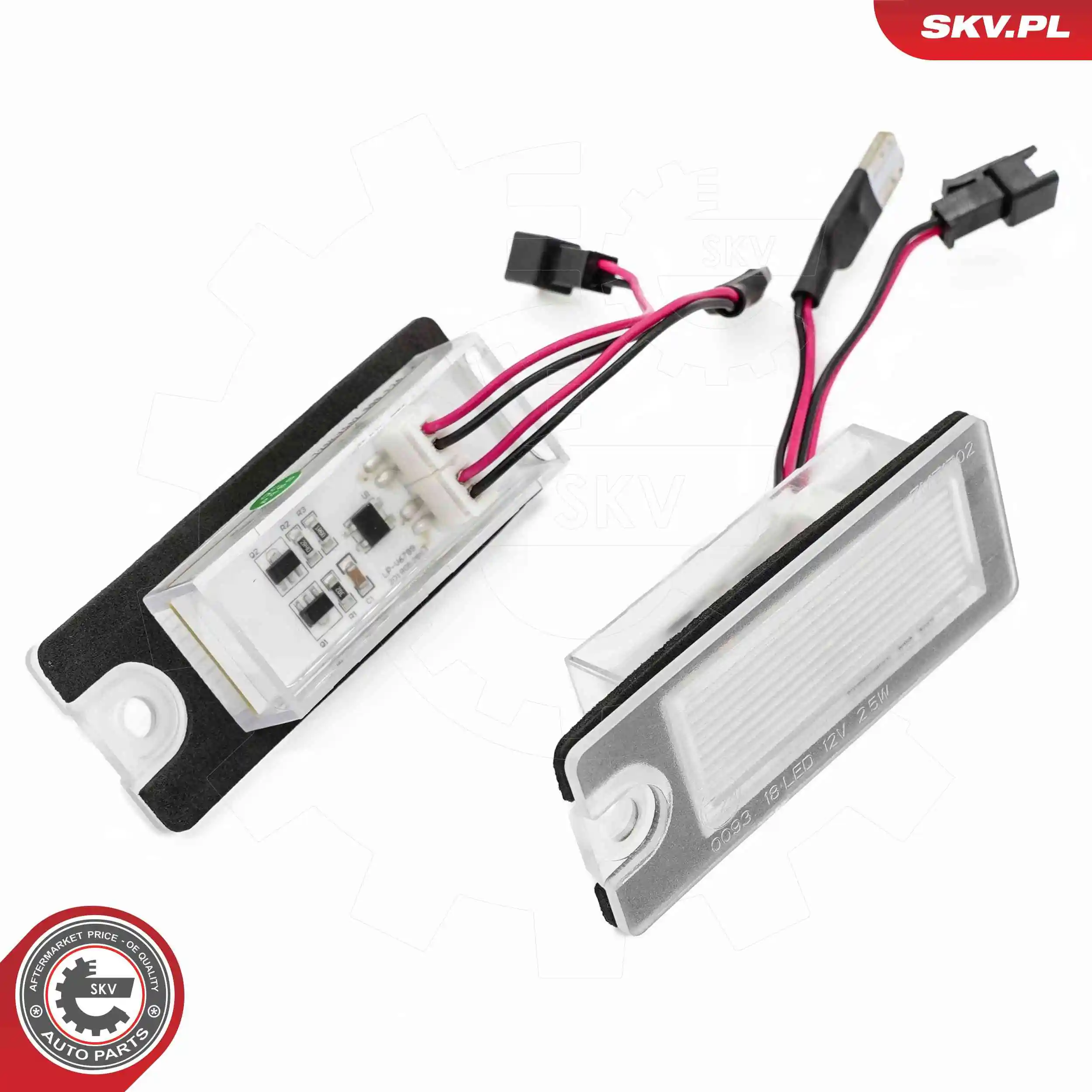 Licence Plate Light 72SKV542