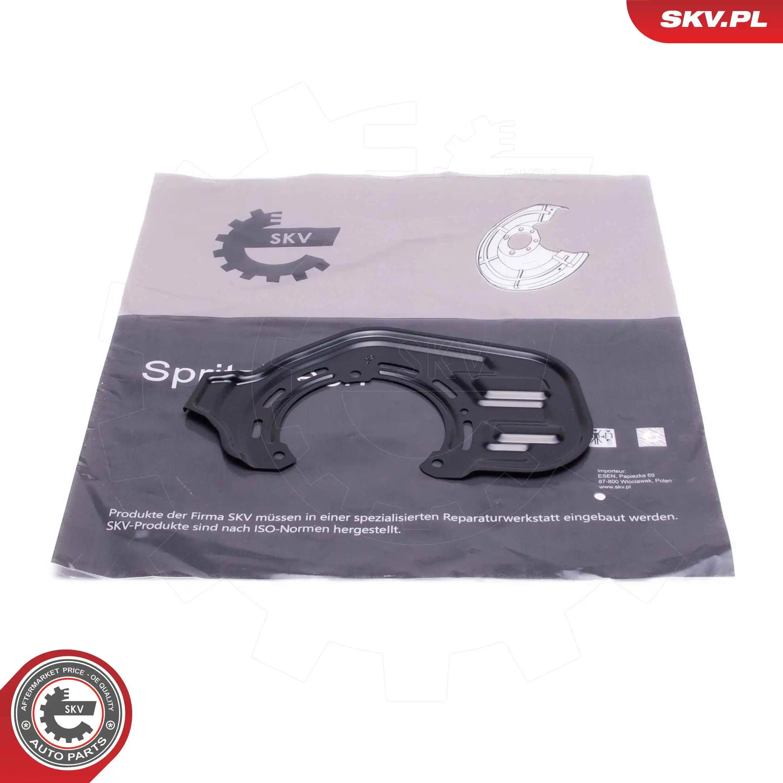 Splash Guard, brake disc 57SKV208
