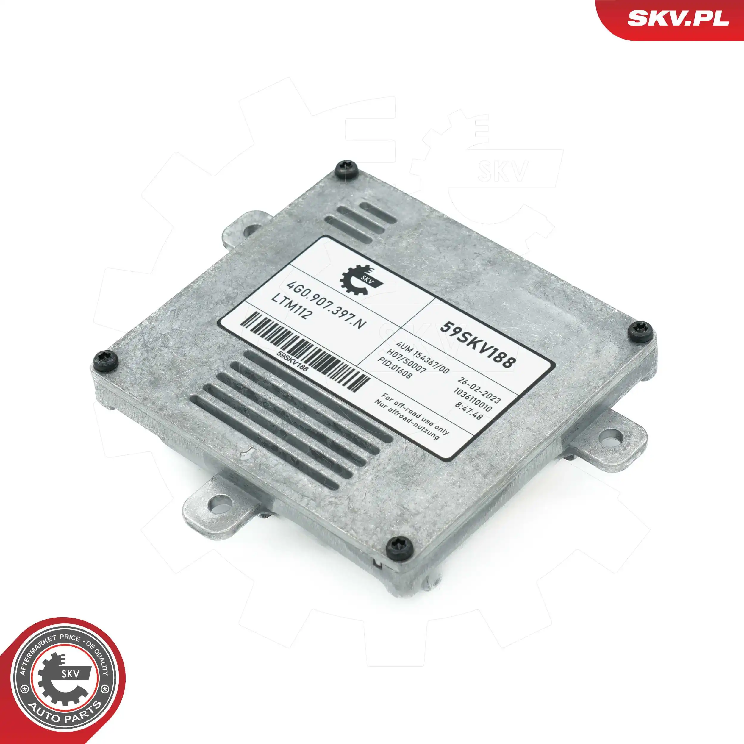 Control Unit, lights 59SKV188
