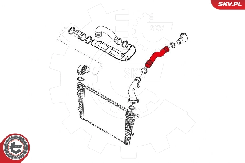 Charge Air Hose 24SKV961
