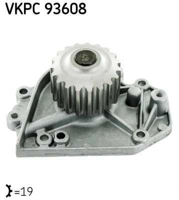 Water Pump, engine cooling VKPC 93608