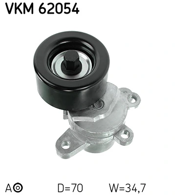 Belt Tensioner, V-ribbed belt VKM 62054