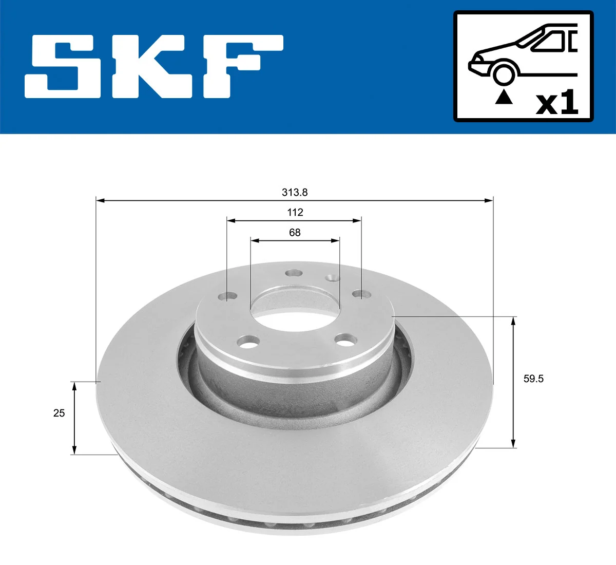 Cakera Brek VKBD 80305 V1