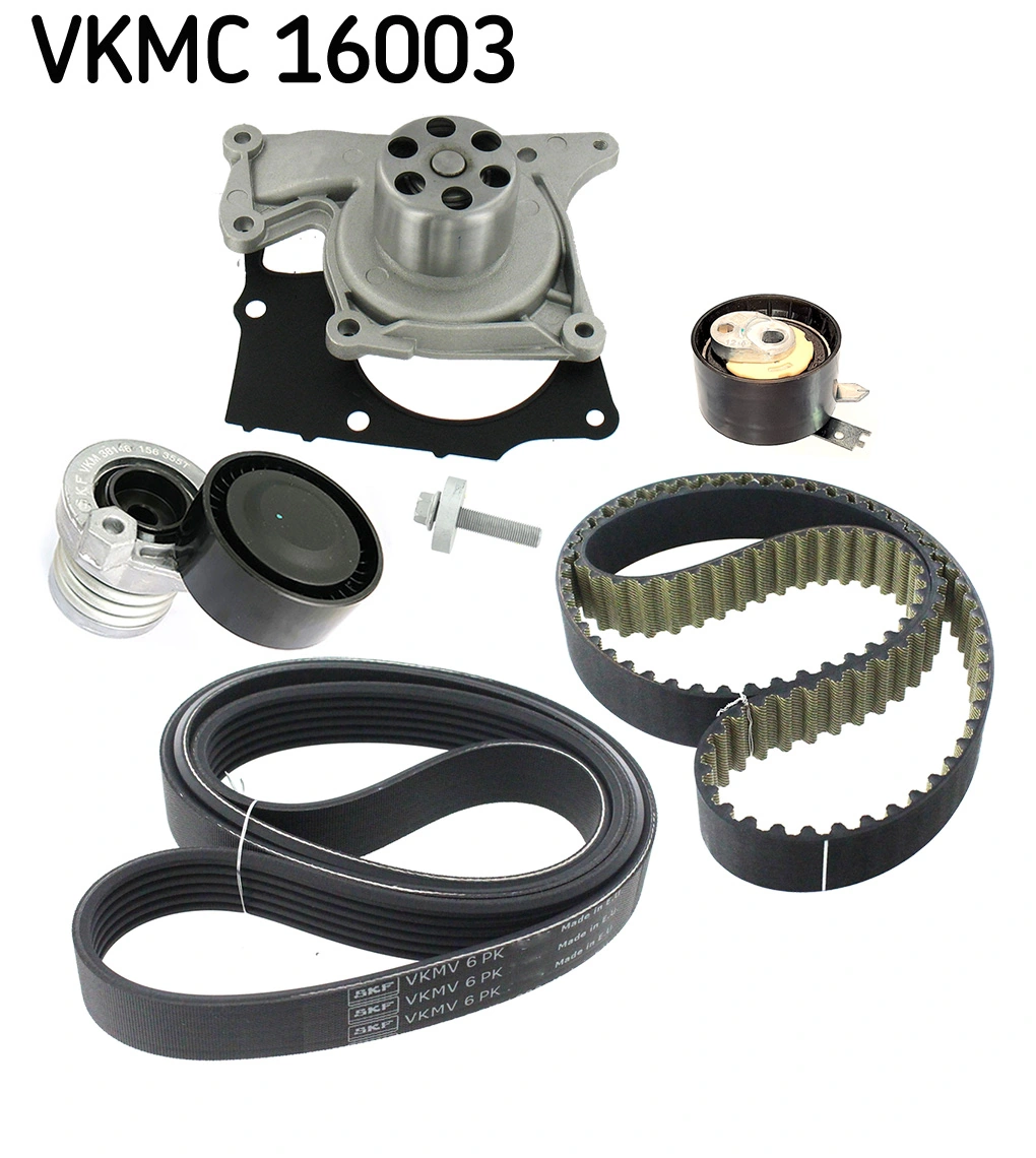 Water Pump & Timing Belt Kit VKMC 16003