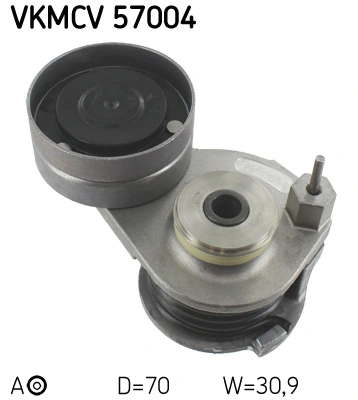 Belt Tensioner, V-ribbed belt VKMCV 57004