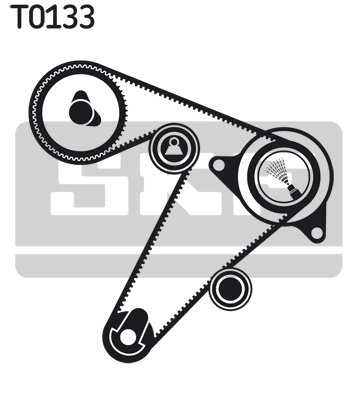 Water Pump & Timing Belt Kit VKMC 06501