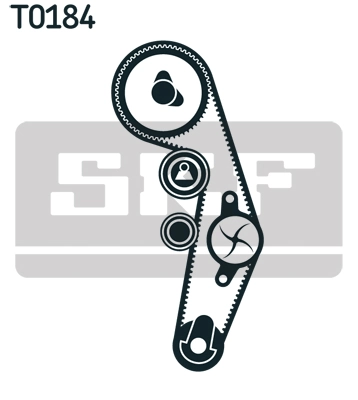Water Pump & Timing Belt Kit VKMC 01250-1