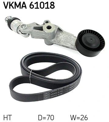 V-Ribbed Belt Set VKMA 61018