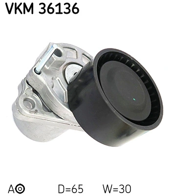 Water Pump + V-Ribbed Belt Kit VKMC 36334