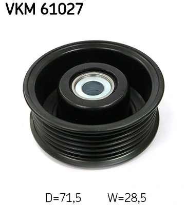 SKF VKM 61027 Deflection/Guide Pulley, V-ribbed belt