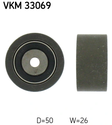 Deflection/Guide Pulley, V-ribbed belt VKM 33069