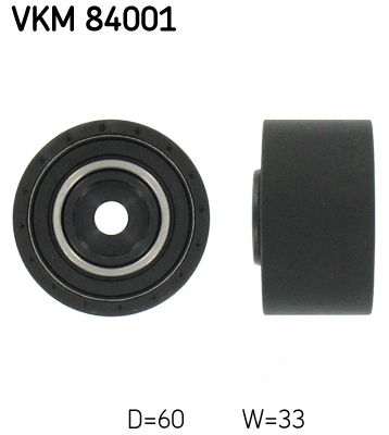 Deflection Pulley/Guide Pulley, timing belt VKM 84001