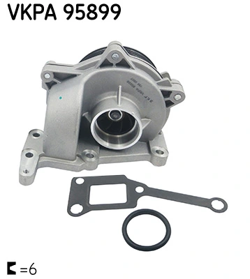 Water Pump, engine cooling VKPA 95899