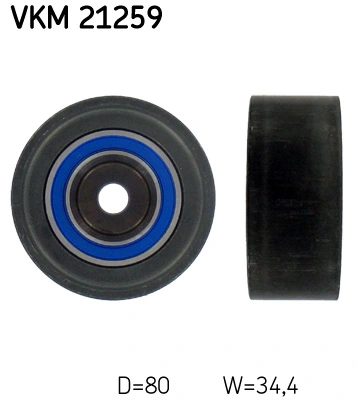 Deflection Pulley/Guide Pulley, timing belt VKM 21259