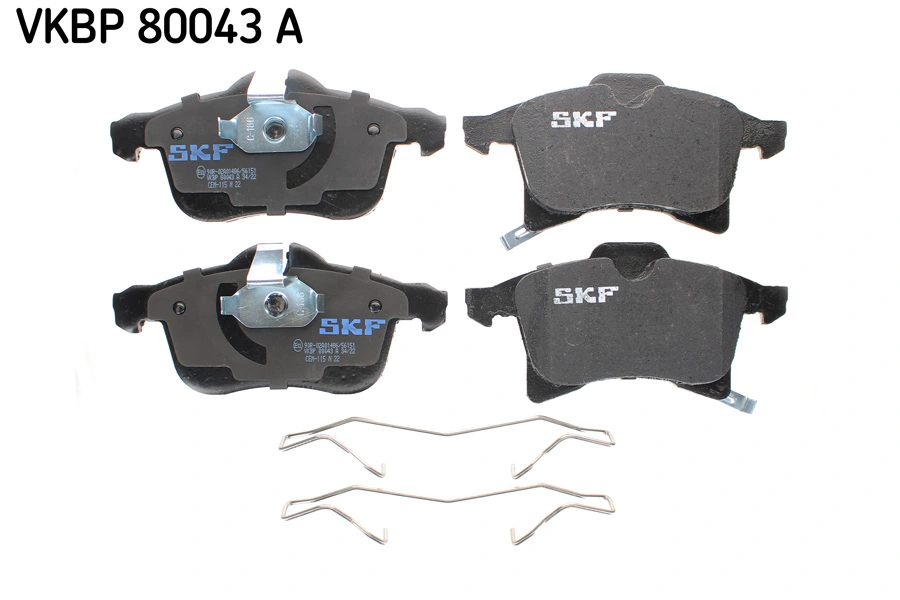 Brake Pad Set, disc brake VKBP 80043 A