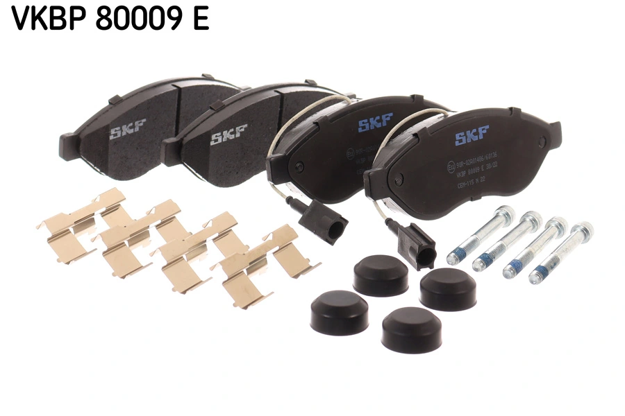 Brake Pad Set, disc brake VKBP 80009 E