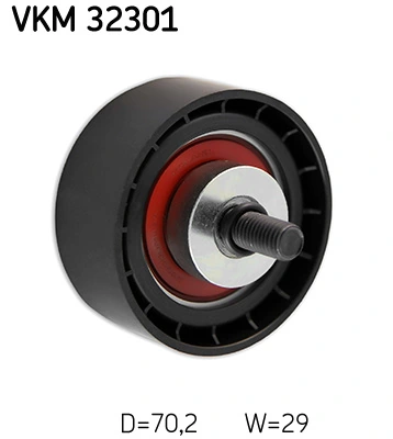 Deflection/Guide Pulley, V-ribbed belt VKM 32301