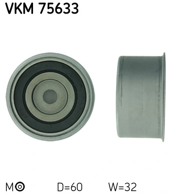 Tensioner Pulley, timing belt VKM 75633