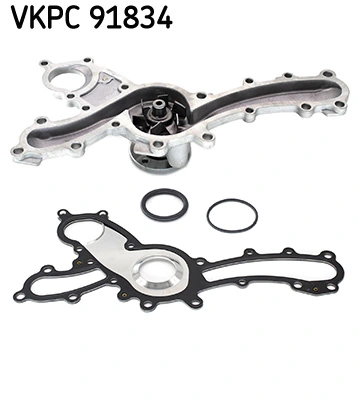 SKF VKPC 91834 Water Pump, engine cooling
