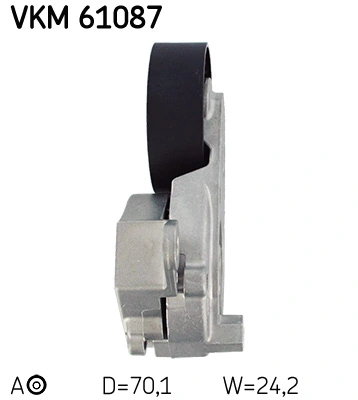 شداد الحزام، السيور المضلعة VKM 61087