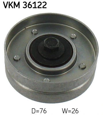 Deflection/Guide Pulley, V-ribbed belt VKM 36122