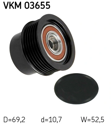 Alternator Freewheel Clutch VKM 03655