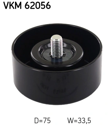 Deflection/Guide Pulley, V-ribbed belt VKM 62056