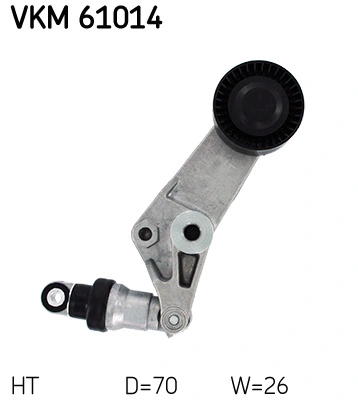 SKF VKM 61014 Tensioner Pulley, V-ribbed belt