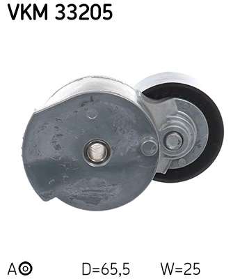 SKF VKM 33205 Tensioner Pulley, V-ribbed belt