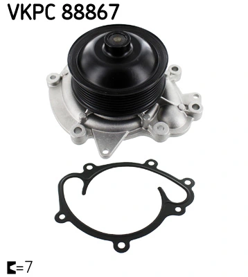 Water Pump, engine cooling VKPC 88867