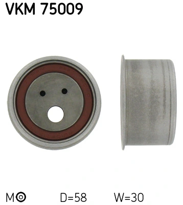 Tensioner Pulley, timing belt VKM 75009