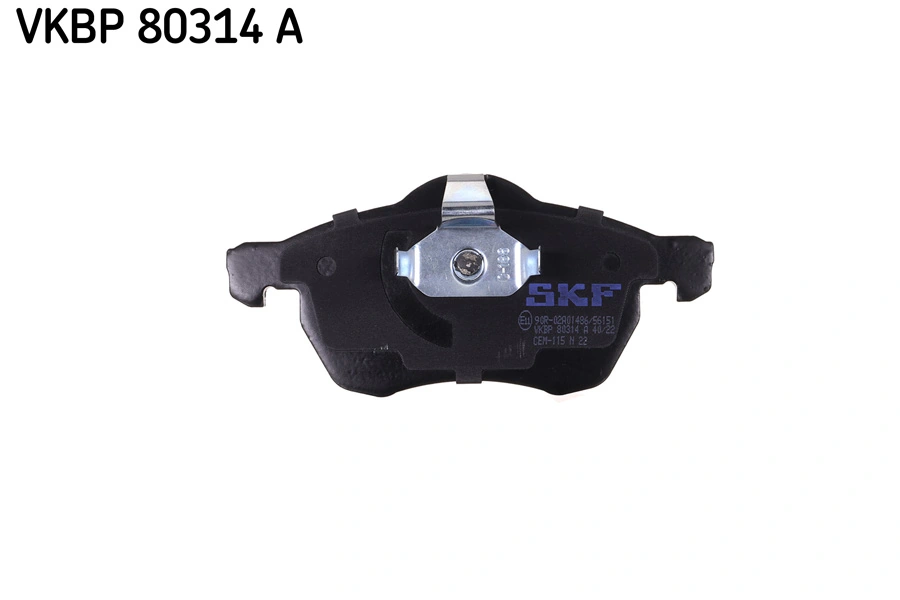 Brake Pad Set, disc brake VKBP 80314 A