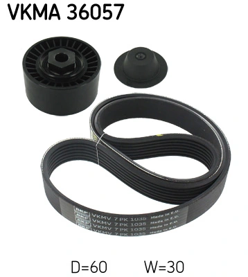 V-Ribbed Belt Set VKMA 36057