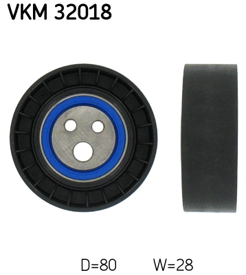 Deflection/Guide Pulley, V-ribbed belt VKM 32018