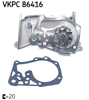 SKF VKPC 86416 Water Pump, engine cooling
