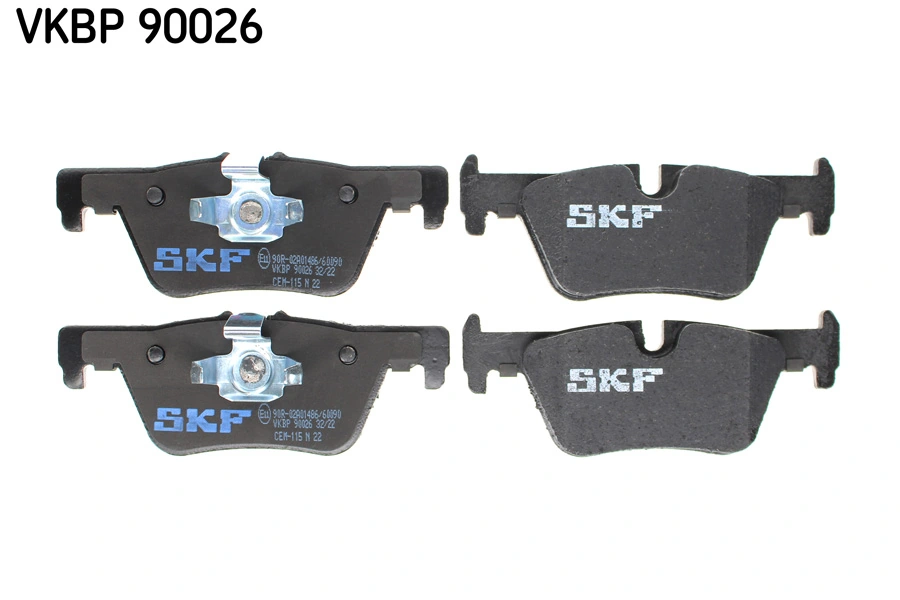 Brake Pad Set, disc brake VKBP 90026