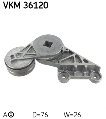 Belt Tensioner, V-ribbed belt VKM 36120