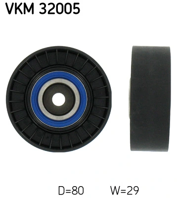 Deflection/Guide Pulley, V-ribbed belt VKM 32005