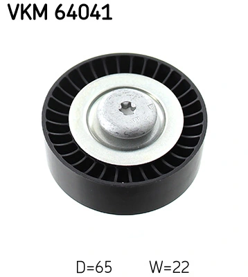 Deflection/Guide Pulley, V-ribbed belt VKM 64041