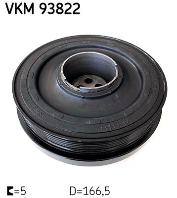 Belt Pulley, crankshaft VKM 93822