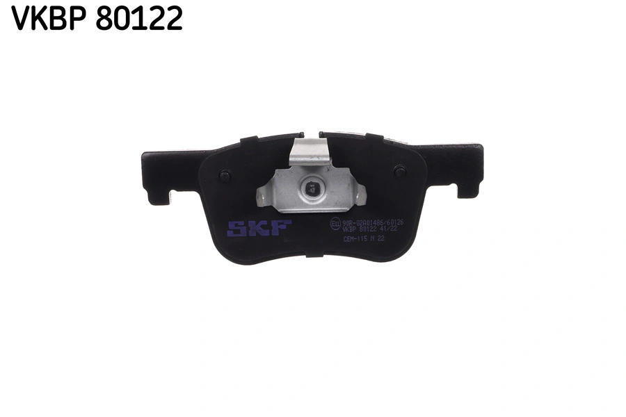 Brake Pad Set, disc brake VKBP 80122