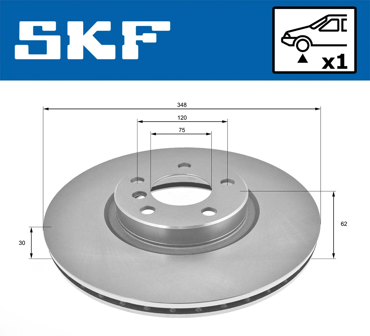 Brake Disc VKBD 80199 V1