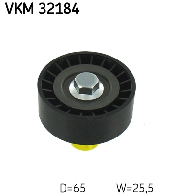 Deflection/Guide Pulley, V-ribbed belt VKM 32184