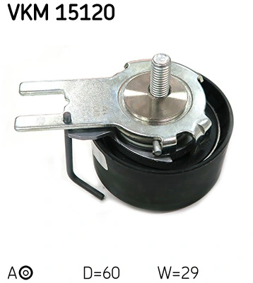 SKF VKM 15120 Tensioner Pulley, timing belt