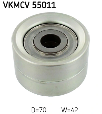 Deflection/Guide Pulley, V-ribbed belt VKMCV 55011