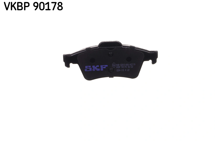 Brake Pad Set, disc brake VKBP 90178