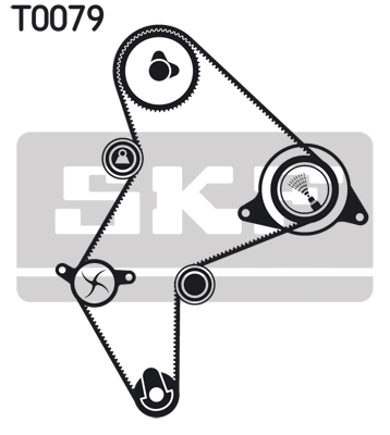 Timing Belt Kit VKMA 03251