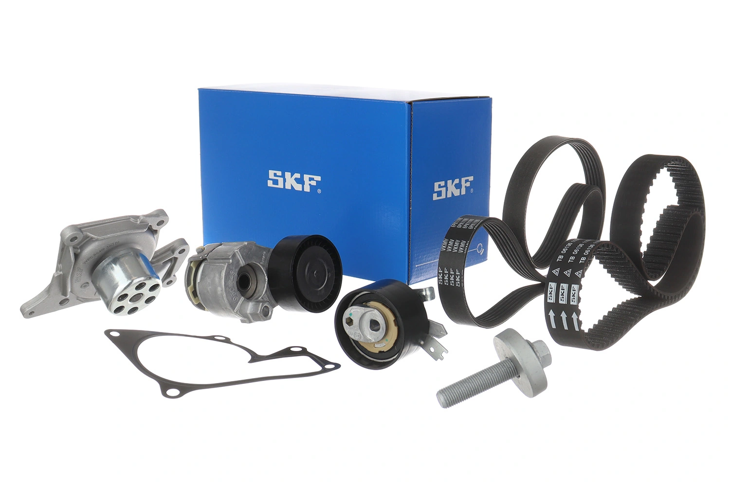 SKF VKMC 16000 Water Pump + Timing/V-ribbed Belt Set