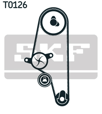 Water Pump & Timing Belt Kit VKMC 01106-1