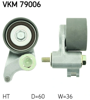 Tensioner Pulley, timing belt VKM 79006